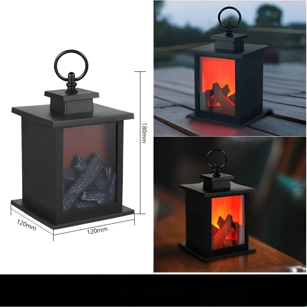 AstraFlame – LED-lantaarn met realistisch vlameffect