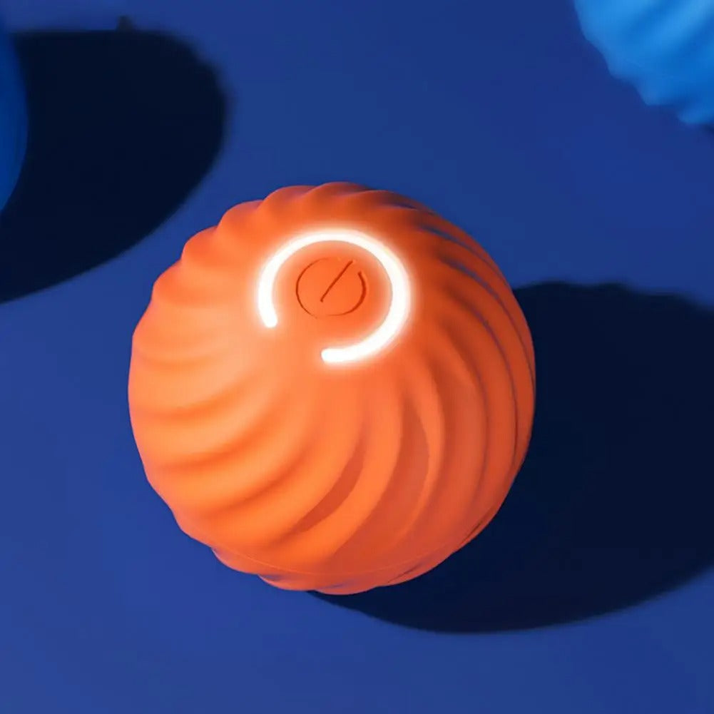 Automatische Rollende Speelbal voor Honden en Katten – USB-oplaadbaar, Slimme Modi, Veilig en Duurzaam, 10 cm Diameter
