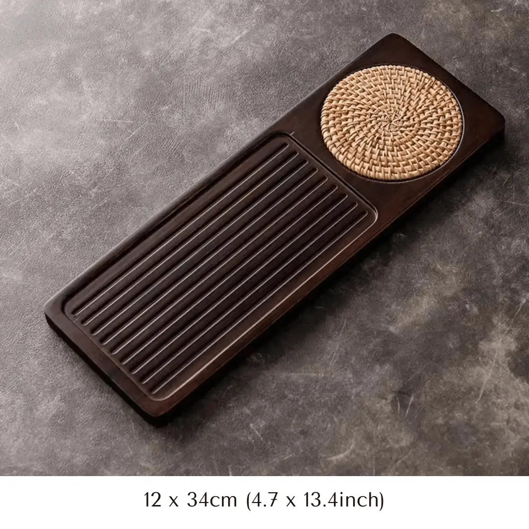 Thee Tray voor Gongfu Ceremonies – Handgemaakt en Duurzaam