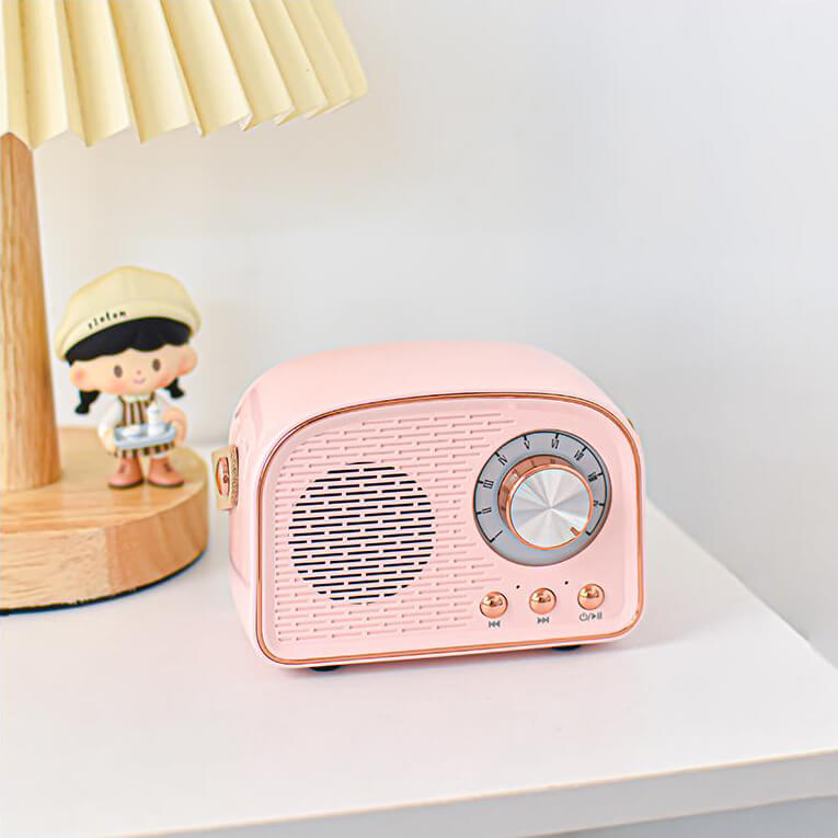 Bluetooth-luidspreker Retro draadloze draagbare radio