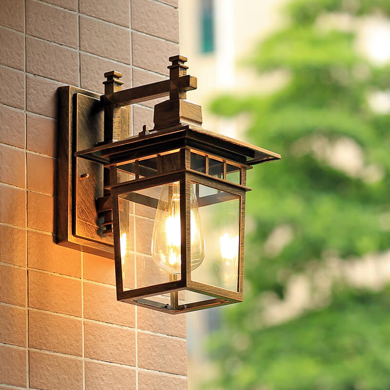 Buiten Wandlamp met E27 Fitting - Waterdicht en Modern Design voor Tuin en Terras