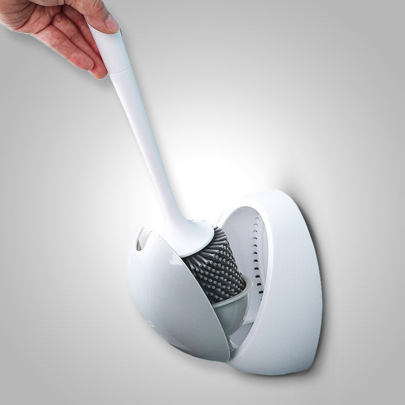 Cleansweep hygiënische toiletborstel - Flexibel, muurmontage en gemakkelijk te reinigen