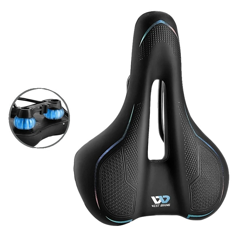 Comfortabel Fietszadel Tegen Zadelpijn voor Racefietsen en Mountainbikes – Waterdicht en Ergonomisch Design