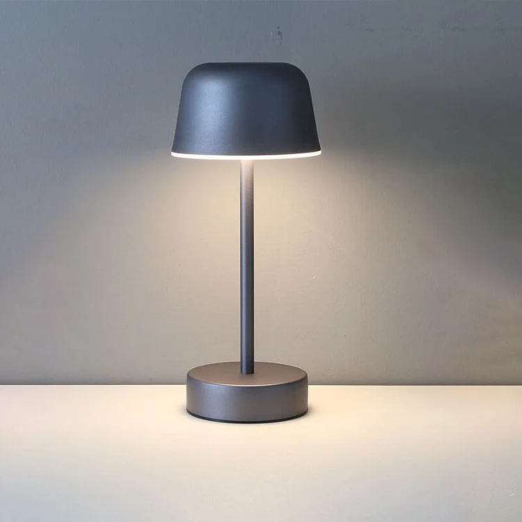 Dimbare Oplaadbare Tafel Lamp met Batterij – Compact en Draagbaar, Drie Lichtkleuren, Modern Ontwerp