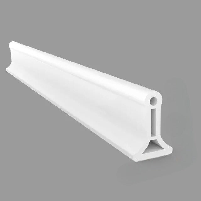 Douchebarrière-waterstop-silicone douche afdichting-simple-diy-installatie-houdingen badkamer droog en veilig