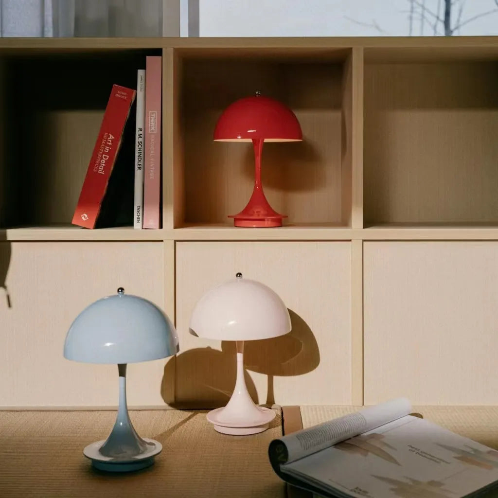 Moderne Glazen Tafellamp - Verstelbare Helderheid met Elegant Ontwerp