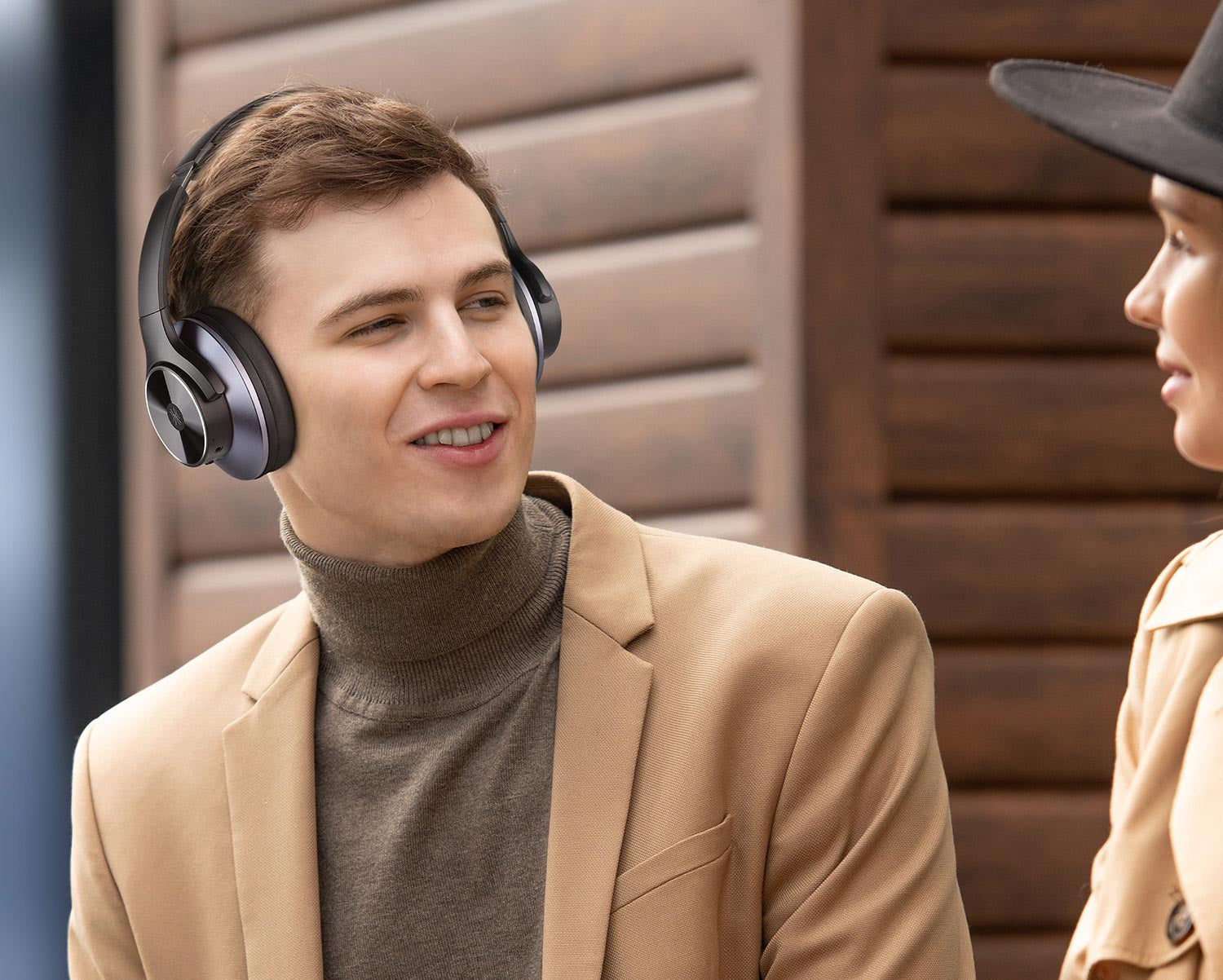Draadloze Bluetooth Koptelefoon met Actieve Geluidsisolatie – 35 dB Noise Cancelling en Hi-Res Audio
