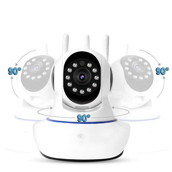 Draadloze IP Beveiligingscamera 1080P HD met Tweeweg-Audio en Nachtzicht tot 15m