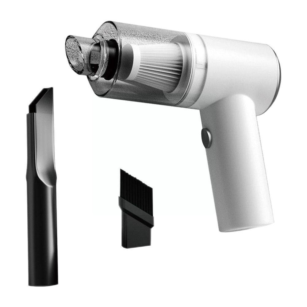 Draadloze Mini Stofzuiger met Vacuümfunctie – Compact, USB Oplaadbaar, Krachtige 38.000 RPM voor Efficiënte Reiniging