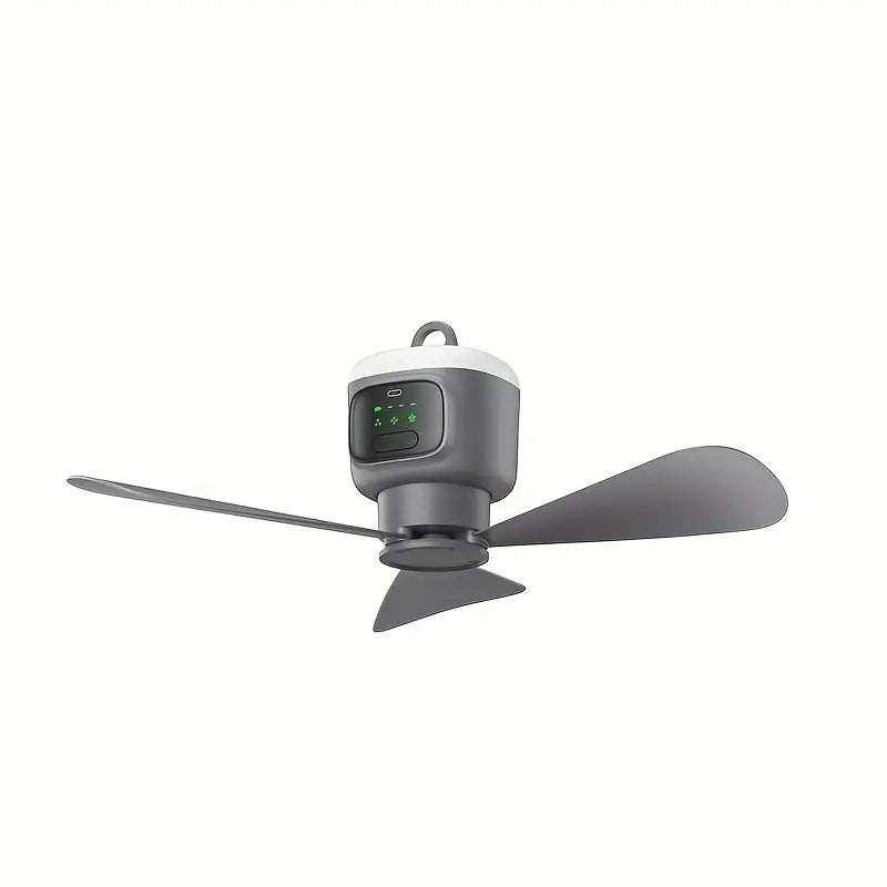 Draadloze Plafondventilator met Afstandsbediening en 30 Uur Accuduur – Efficiënte Koeling met Natuurlijke Windtechnologie