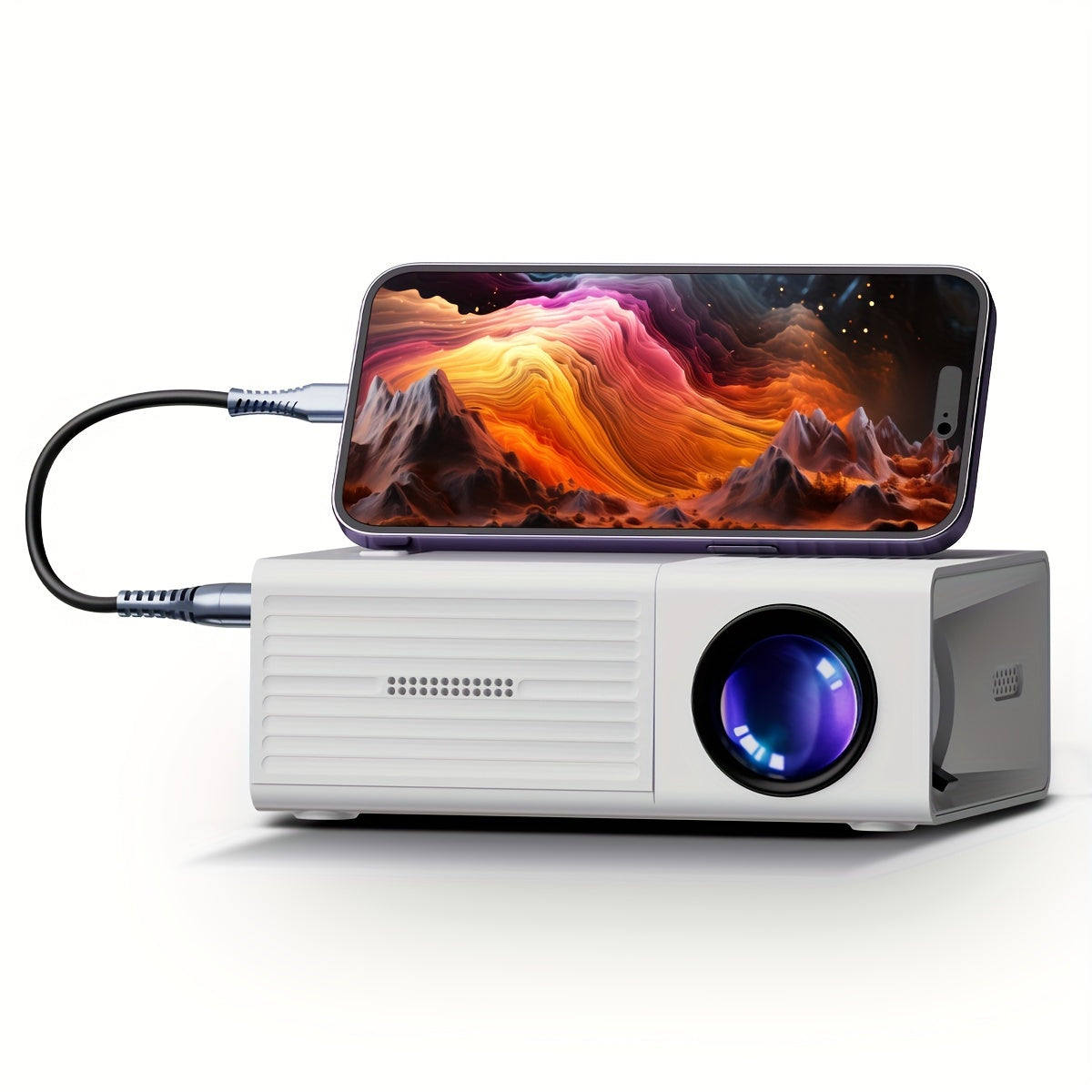 Draagbare Mini Projector 3000 Lumen