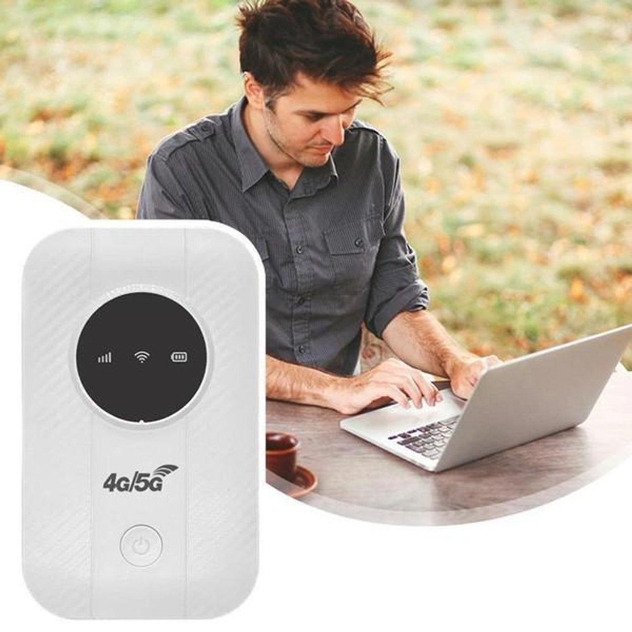 Draagbare WiFi Router tot 150 Mbps met 5G Ondersteuning voor Stabiele Internetverbinding – Ideaal voor Reizen en Thuisgebruik