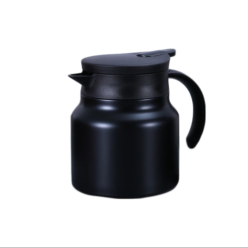 Dubbelwandige theepot met geïntegreerd filter - Hygiënische isolatie voor warme dranken tot 6 uur