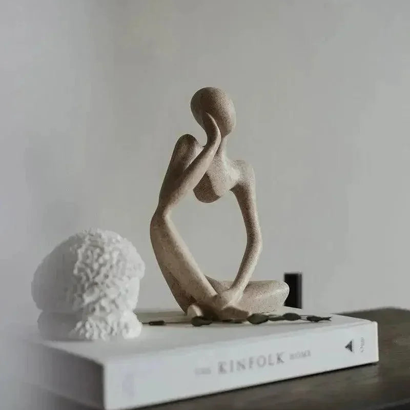 Denker Beeld - Stijlvol Kunstwerk voor Thuis & Kantoor