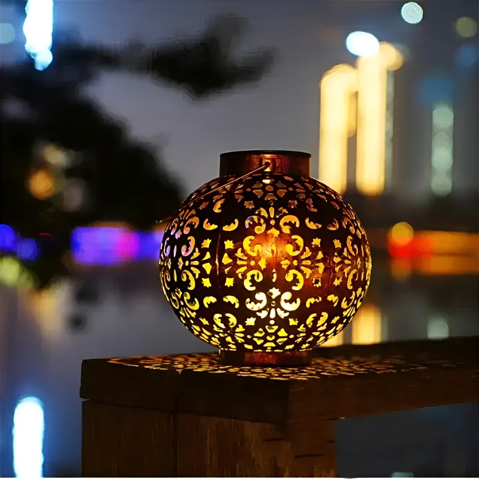 Elegante Tuinlampen Solar op Zonne-energie – Weerbestendige Buitenverlichting met Antiek Ontwerp