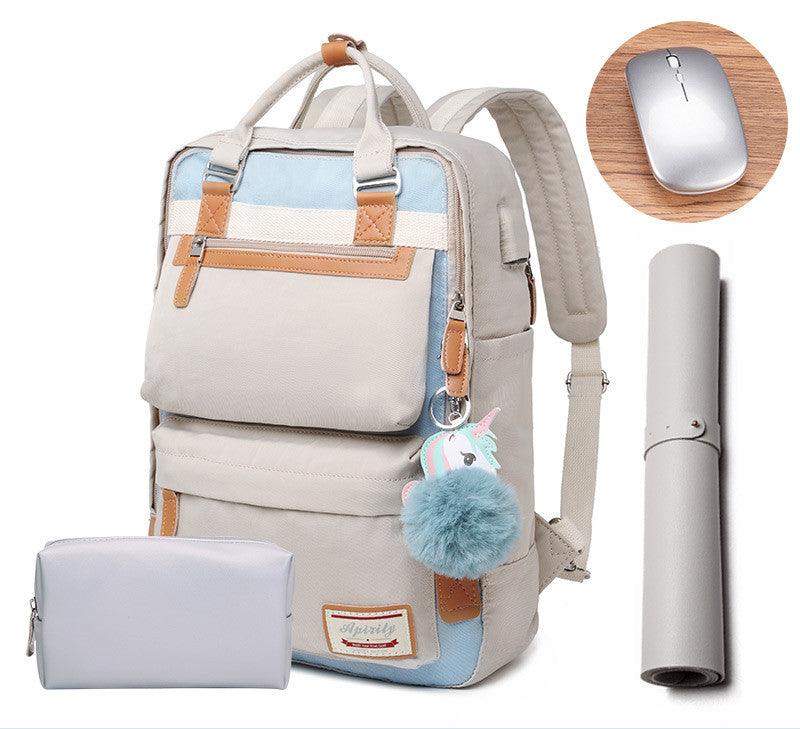 Elegante Waterdichte Rugzak Dames met Laptopvak tot 15,6 Inch – Stijlvol en Duurzaam