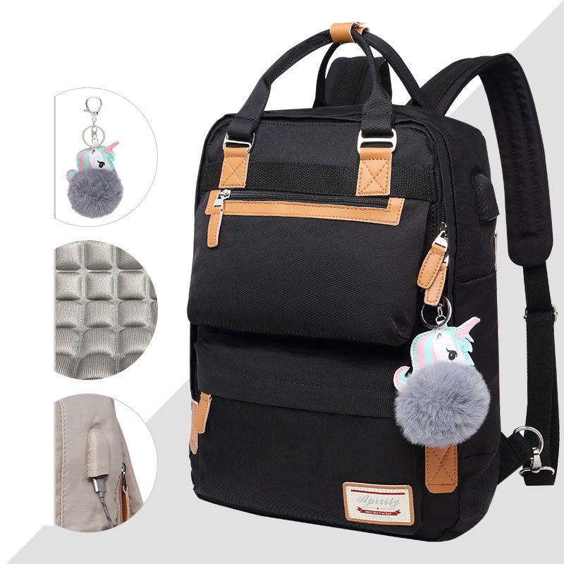 Elegante Waterdichte Rugzak Dames met Laptopvak tot 15,6 Inch – Stijlvol en Duurzaam