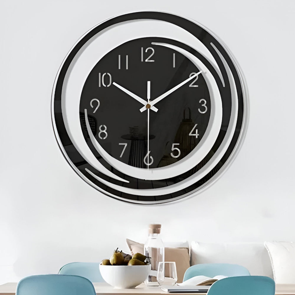 Elegante wandklok - Modern Scandinavisch design voor een minimalistische woonstijl
