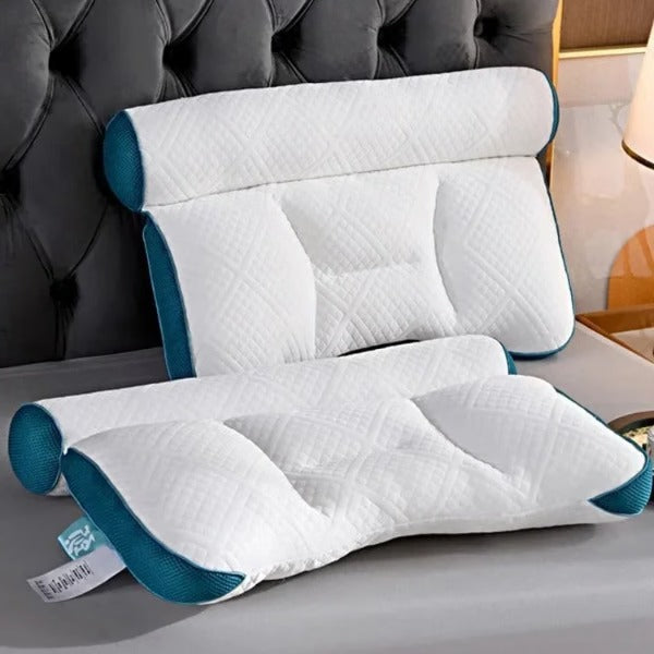 Ergonomisch Slaapkussen van Eendendons met Cervicale Ondersteuning – Ademend en Comfortabel Slaap Kussen voor Optimale Slaapkwaliteit