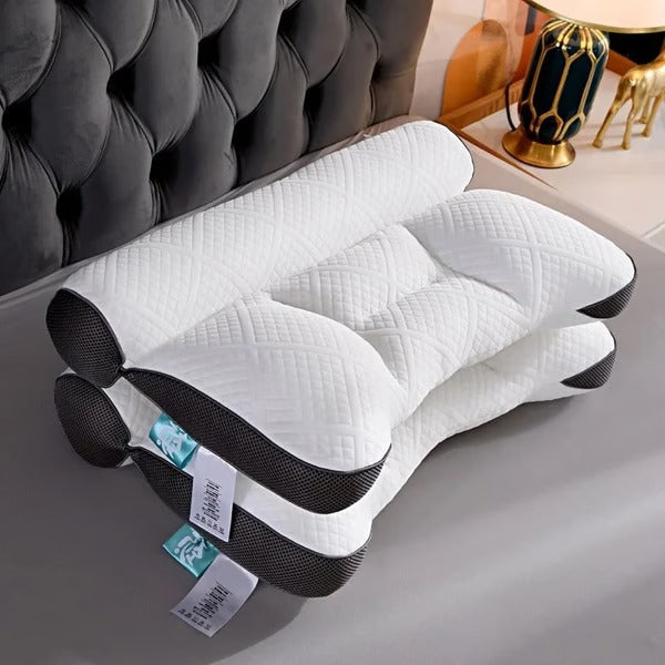 Ergonomisch Slaapkussen van Eendendons met Cervicale Ondersteuning – Ademend en Comfortabel Slaap Kussen voor Optimale Slaapkwaliteit