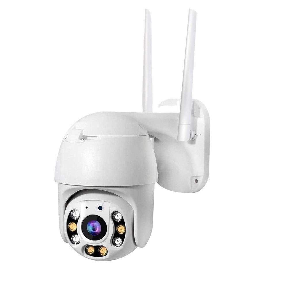Externe HD Bewakingscamera met 1080P, WLAN, Twee-Wege-Audio en 360° Beweging