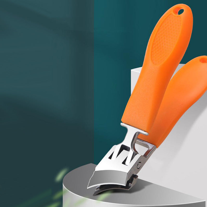 Extra brede nagelknipper met ergonomische greep voor dikke en schimmelnagels