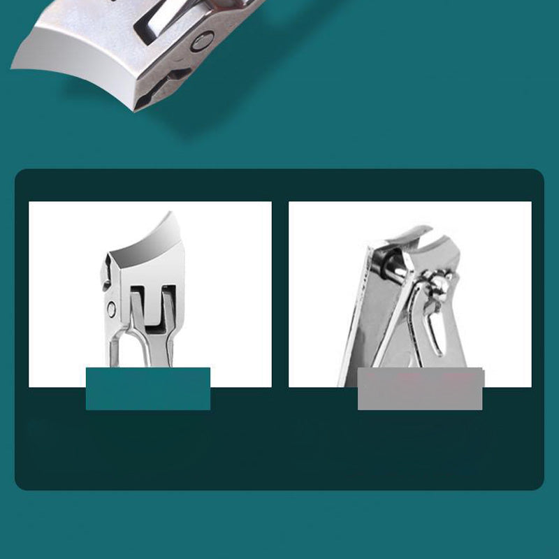 Extra brede nagelknipper met ergonomische greep voor dikke en schimmelnagels
