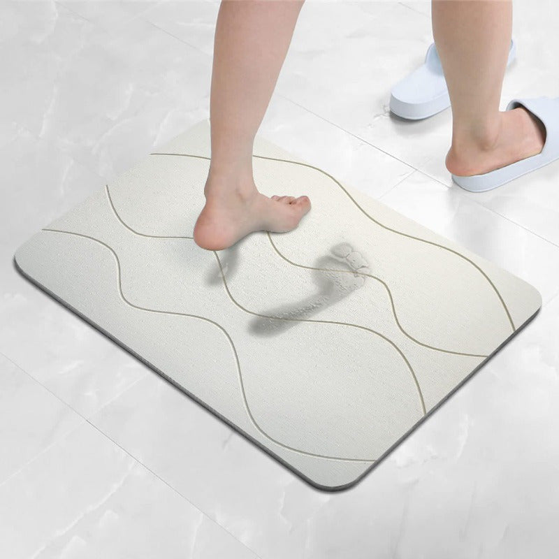 Feline Soft Bath Mat-Luxurious Comfort & Fast Water Absorptie met anti-slipontwerp