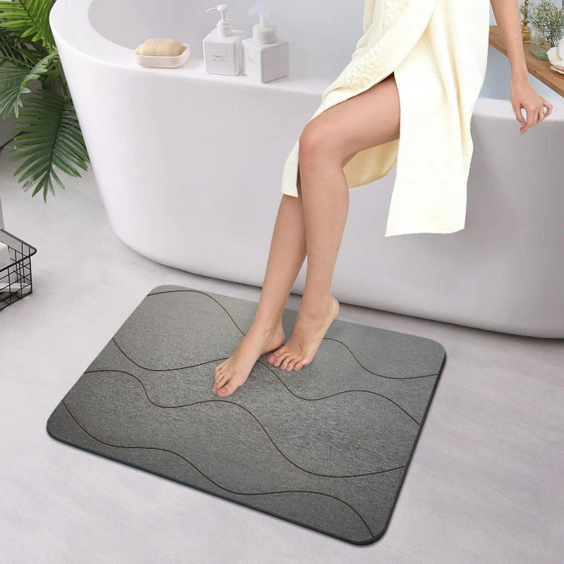 Feline Soft Bath Mat-Luxurious Comfort & Fast Water Absorptie met anti-slipontwerp