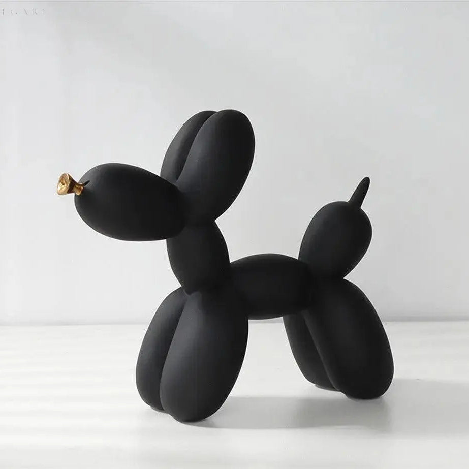 Haku Ballonhond-Standbeeld - Speelse Elegantie voor Thuis & Kantoor