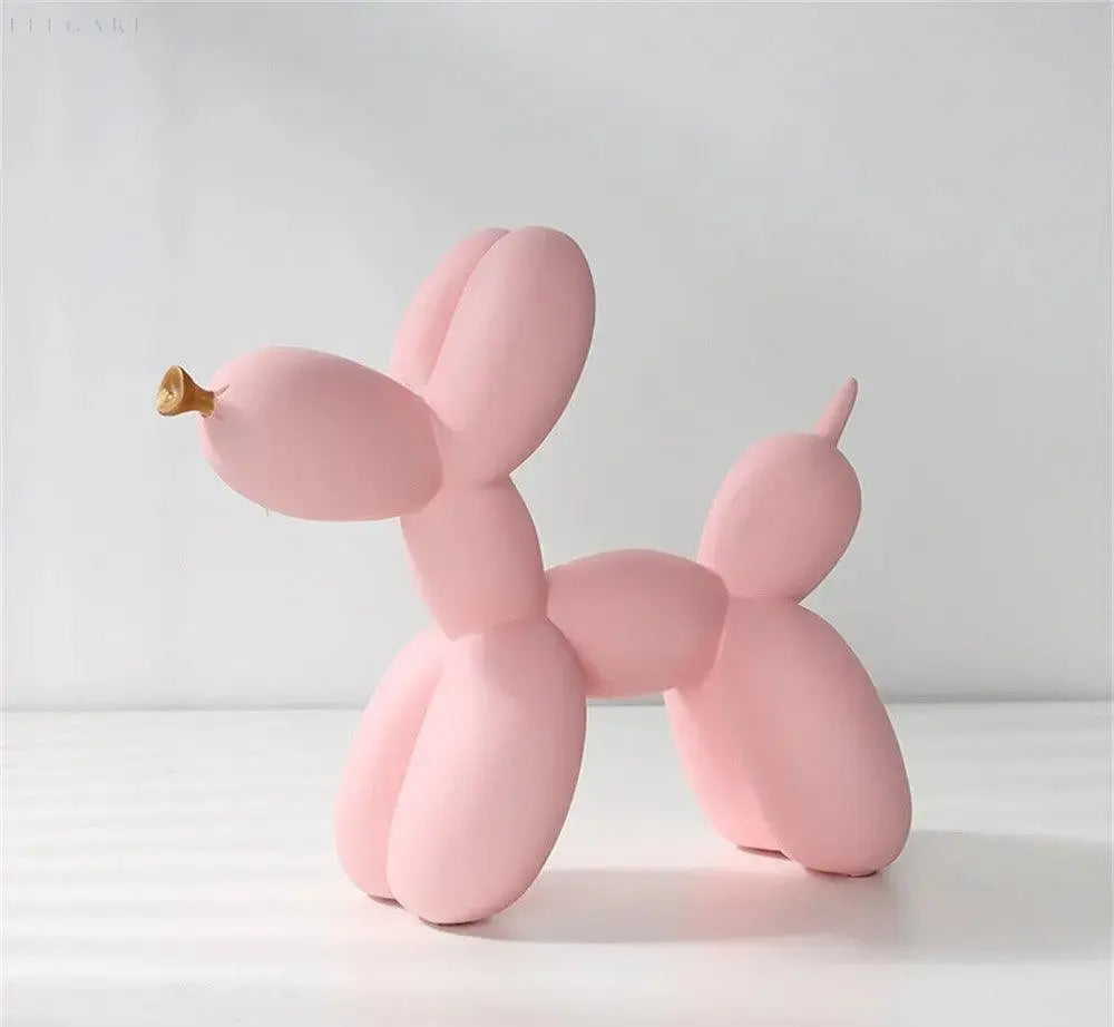Haku Ballonhond-Standbeeld - Speelse Elegantie voor Thuis & Kantoor