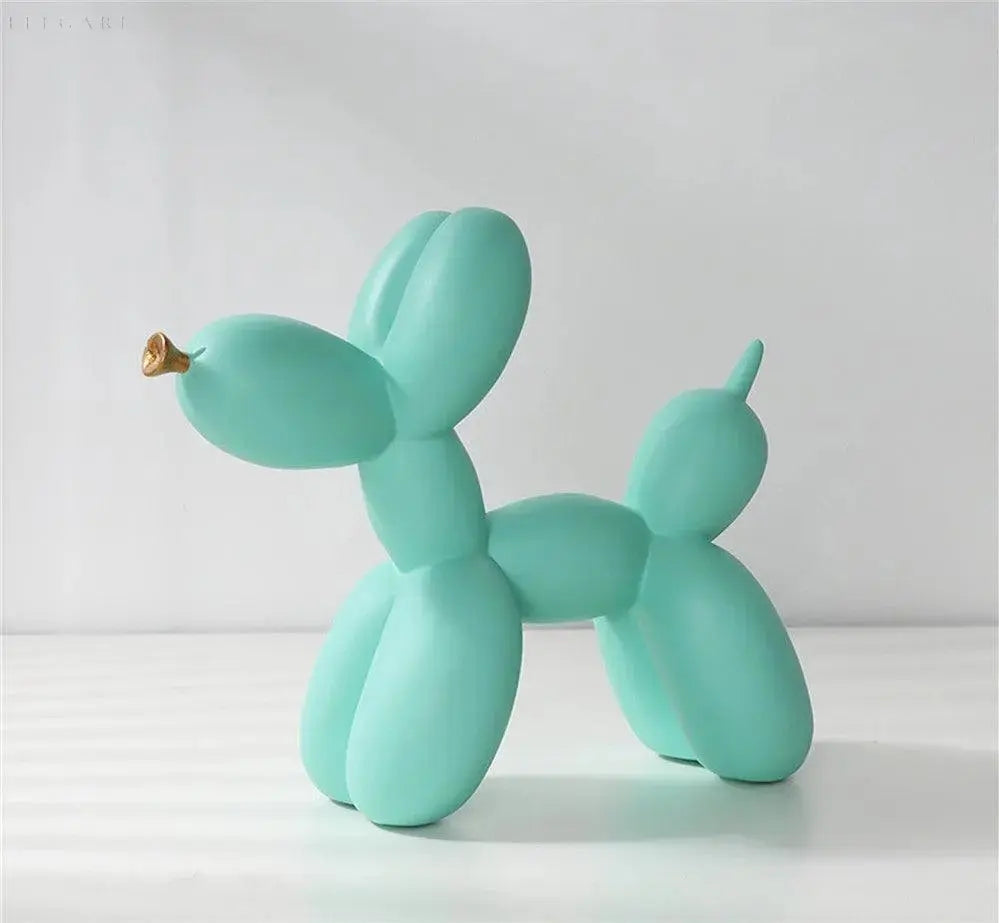 Haku Ballonhond-Standbeeld - Speelse Elegantie voor Thuis & Kantoor