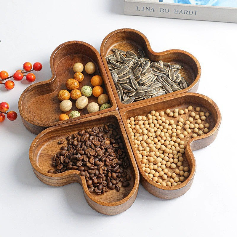 Hartvormige snackschaal – Voedselveilige schaal voor snacks en decoratie