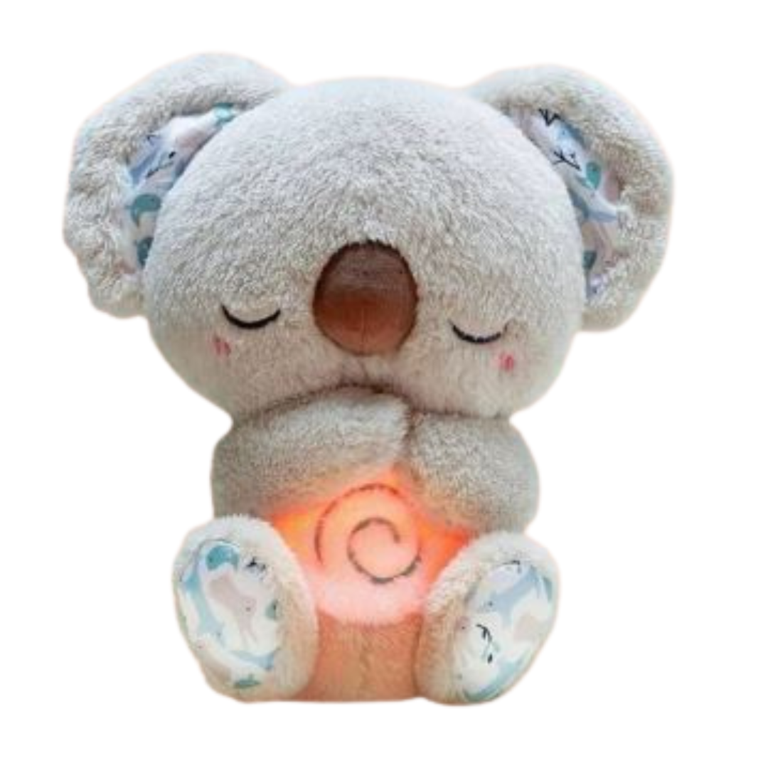 Kalmerend Pluche koala Speelgoed met Ademhaling en Muziek – Zacht en Draagbaar voor Kinderen en Senioren