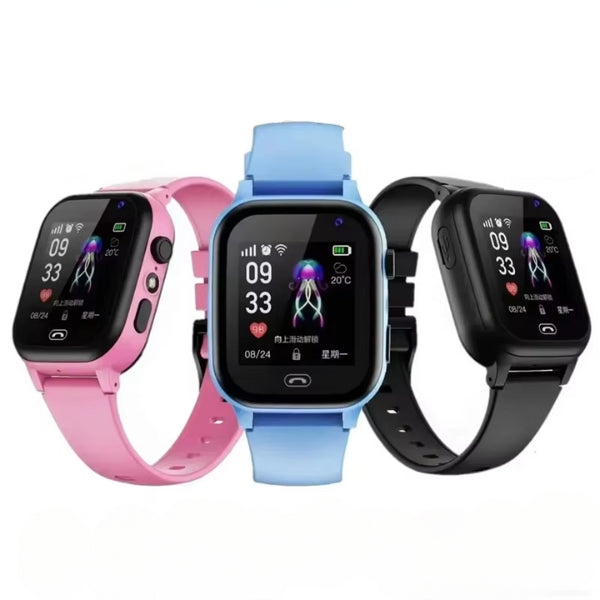 Kinder GPS-Smartwatch met Videoanroep, Camera en IP67 Waterdicht – SOS-Functie en Activiteitstracker