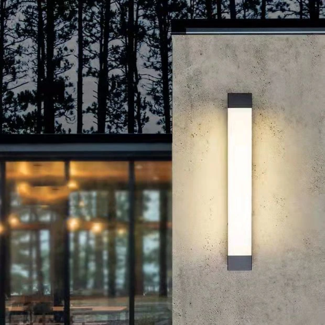 Luxe buitenwandlamp met LED-verlichting voor tuin en terras