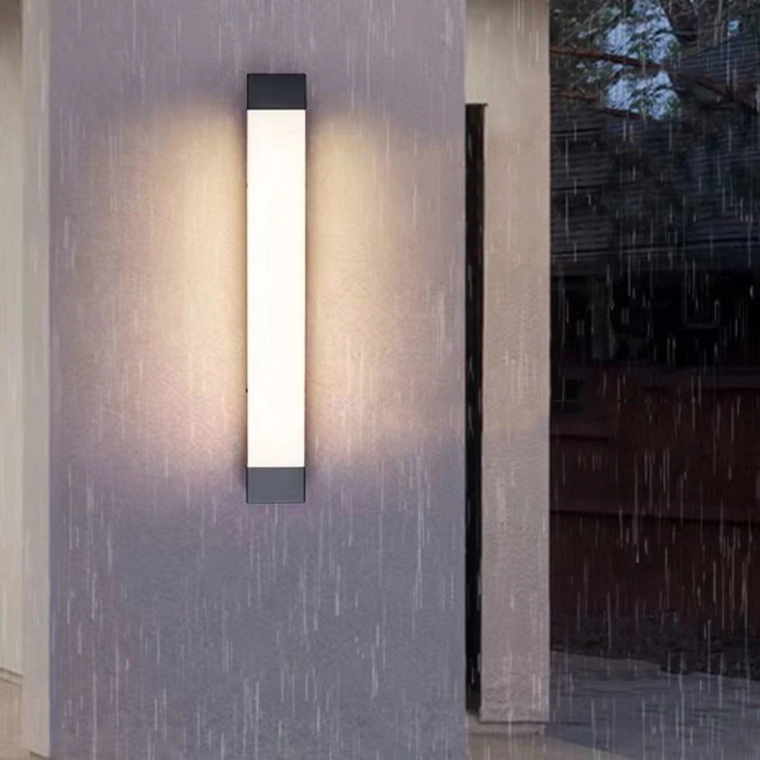 Luxe buitenwandlamp met LED-verlichting voor tuin en terras