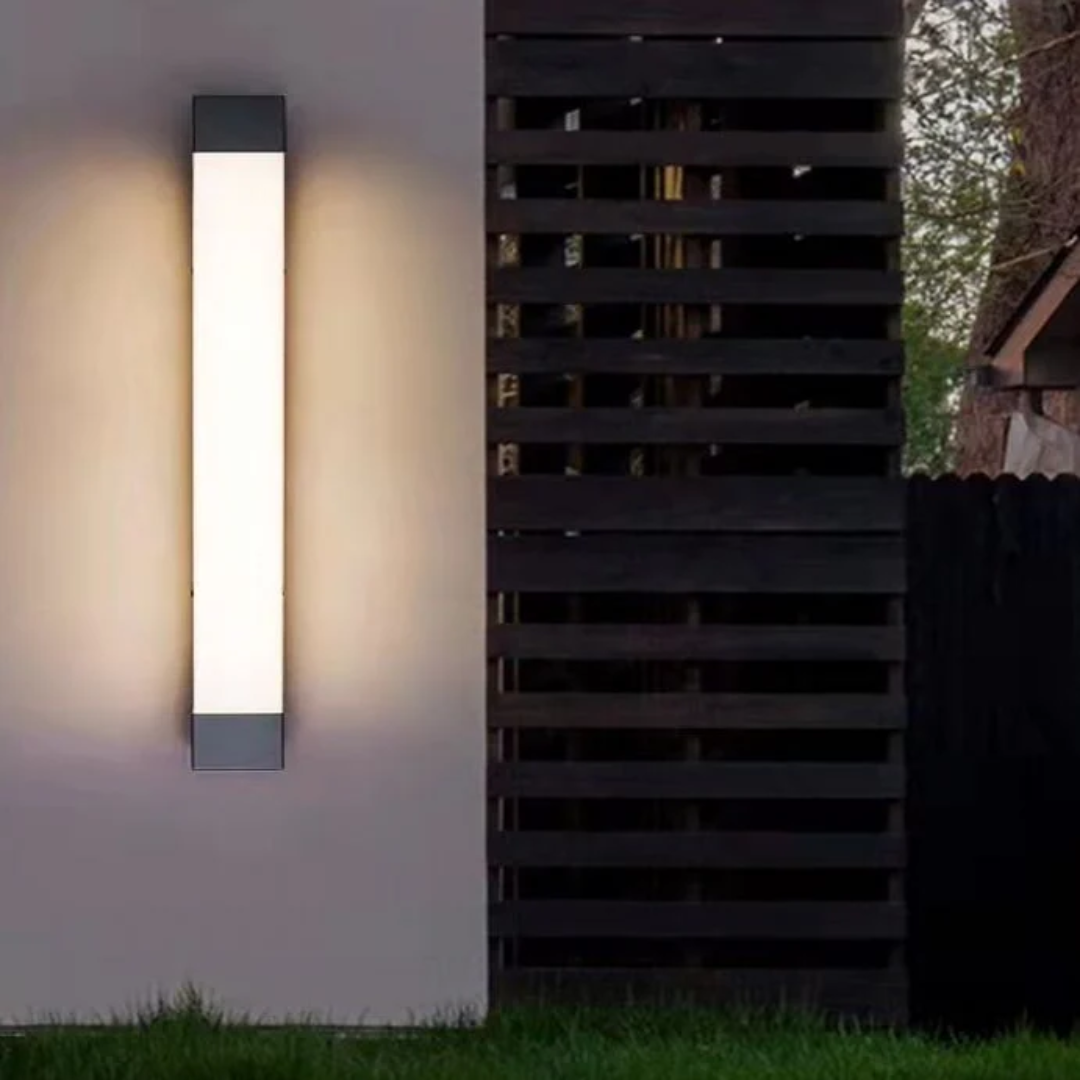 Luxe buitenwandlamp met LED-verlichting voor tuin en terras