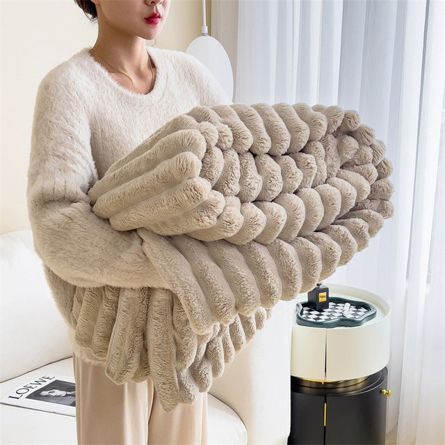 Luxe, zachte deken – warm, lichtgewicht en zacht voor ultiem comfort in de woonkamer en slaapkamer