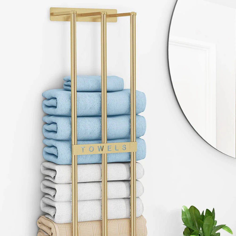 Luxe handdoekhouder - Space -reding ontwerp voor moderne badkamers
