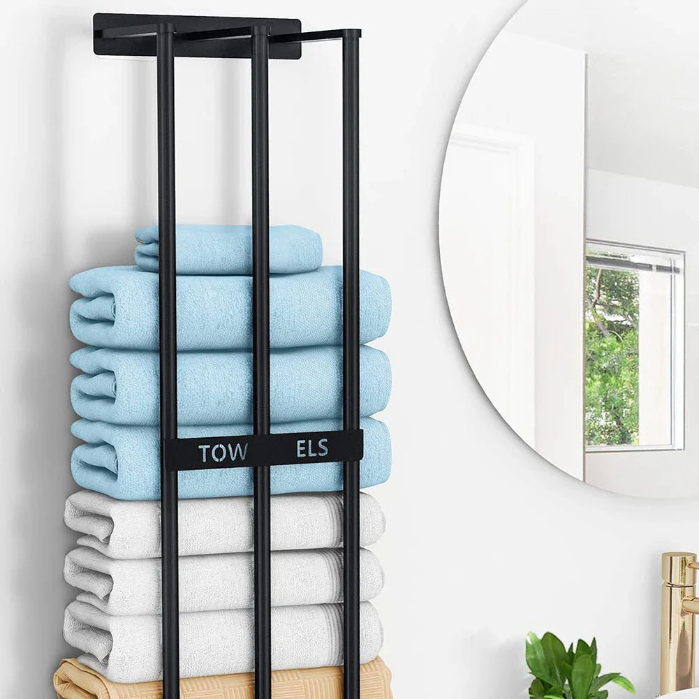 Luxe handdoekhouder - Space -reding ontwerp voor moderne badkamers