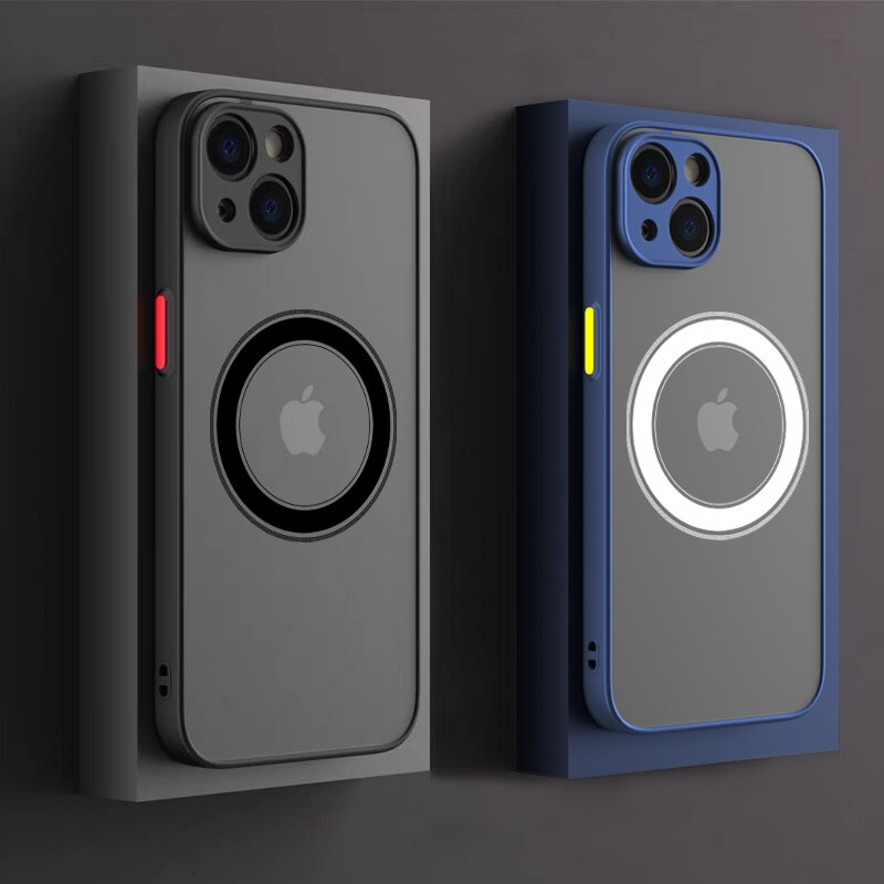 MagSafe Telefoonhoes voor Ultieme Bescherming en Stijl - Slank en Duurzaam Ontwerp met Schokbestendigheid