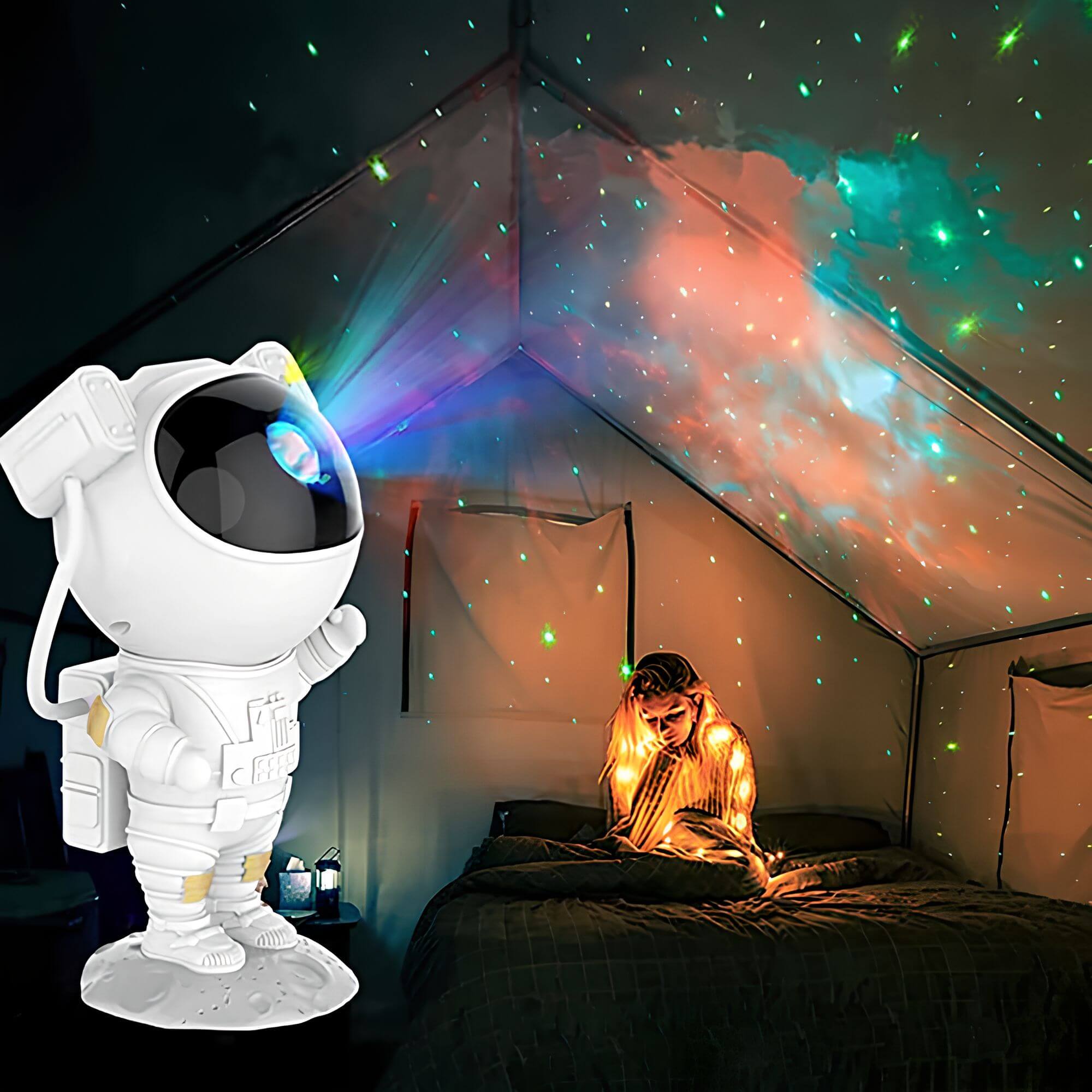 Magische Astronaut Sterrenprojector