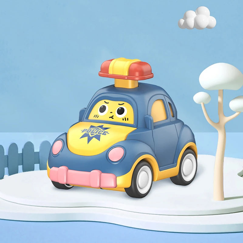 Mechanisch Opwindbare Speelgoedauto voor Kinderen – Robuust en Veilig Ontwerp, Geen Batterijen Nodig, Levendige Kleuren