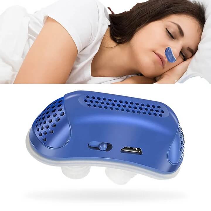 Micro CPAP Slaapapneu-apparaat met USB-oplaadfunctie – Compact, Draagbaar en Flüsterstil voor een Betere Nachtrust