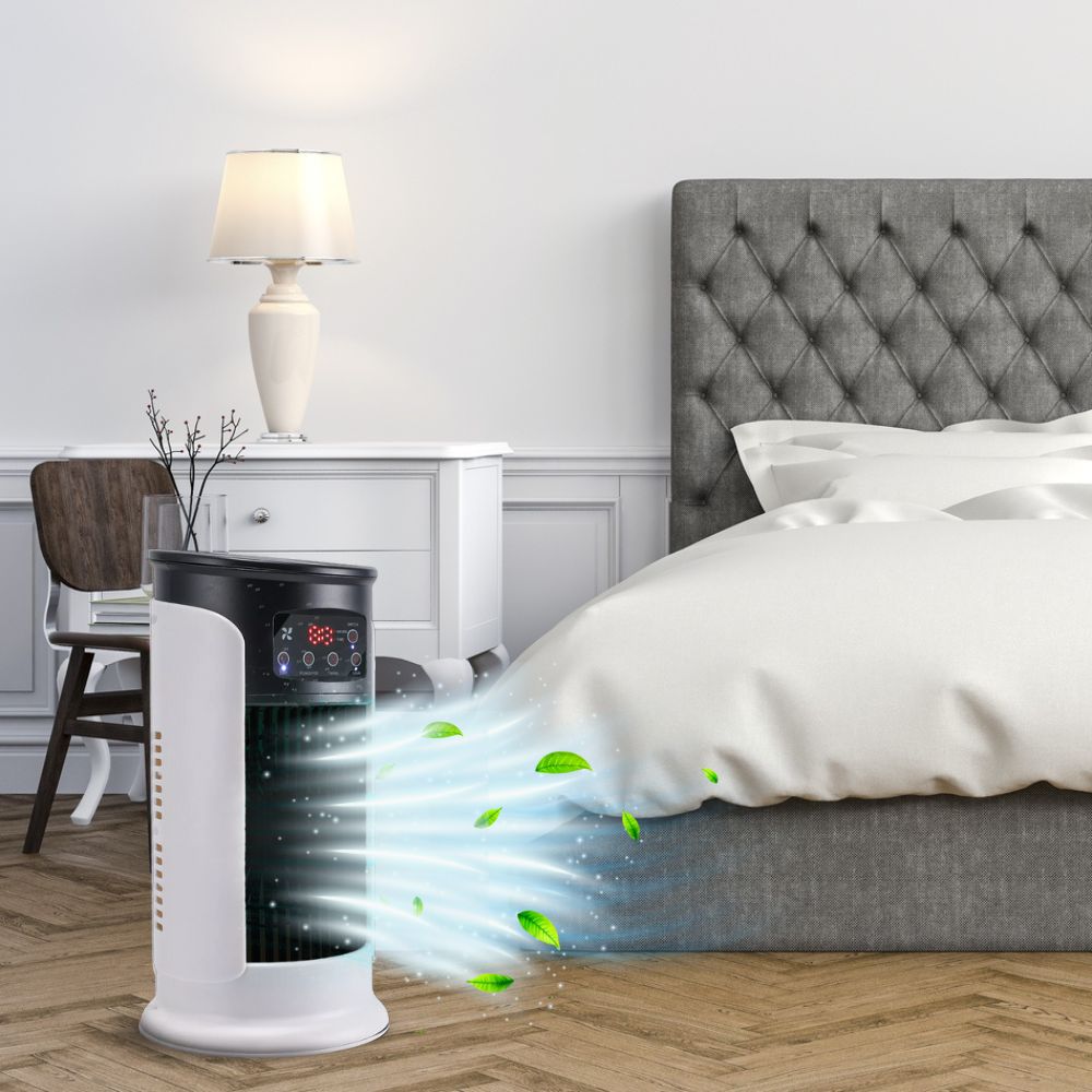 Mobiele Airco Zonder Slang - Stille Draagbare Airconditioner voor Binnen met Verplaatsbare Wielen en Energiezuinige Koeling