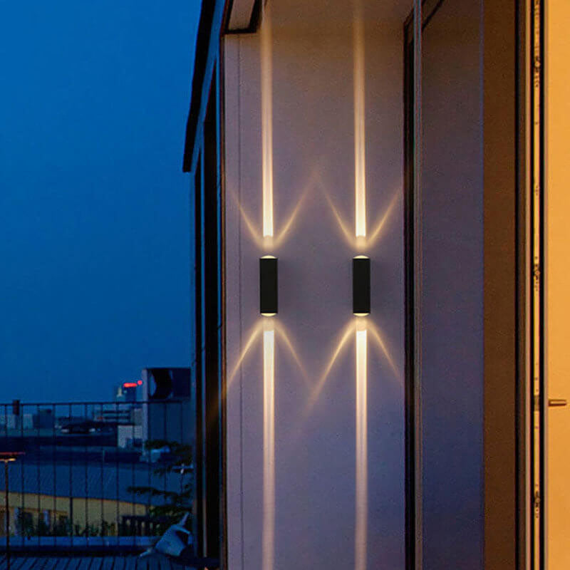 Moderne LED Buiten Wandlamp - Waterdicht IP65, Energiezuinig en Stijlvol voor Terrassen en Tuinen