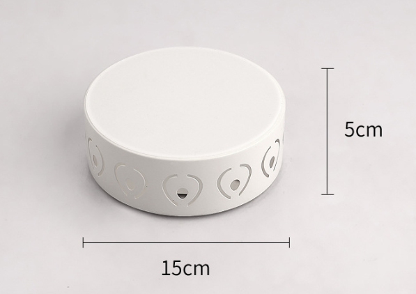 Moderne LED Plafondlamp met Eenvoudig Ontwerp - Energiezuinige Plafonniere voor Binnen en Beschutte Buitenruimtes