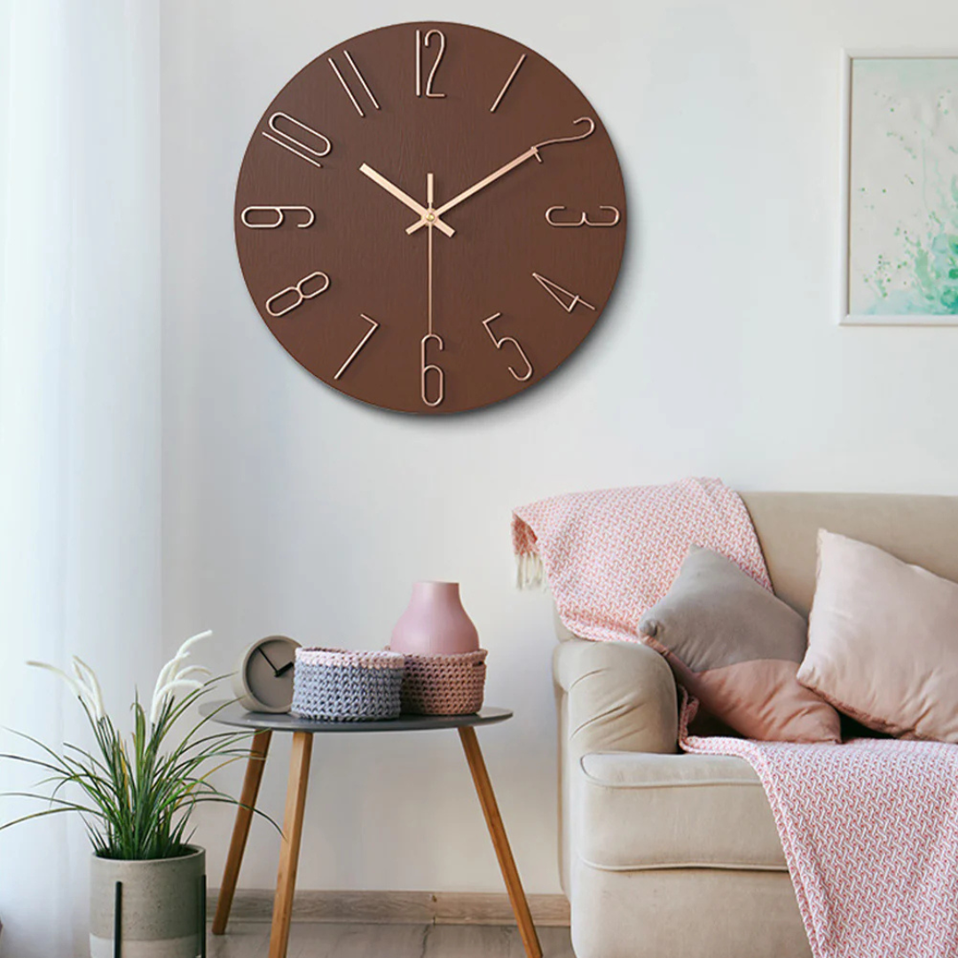 Moderne Wandklok – Minimalistisch Design met Stille Quartz Beweging voor Woonkamer Decoratie