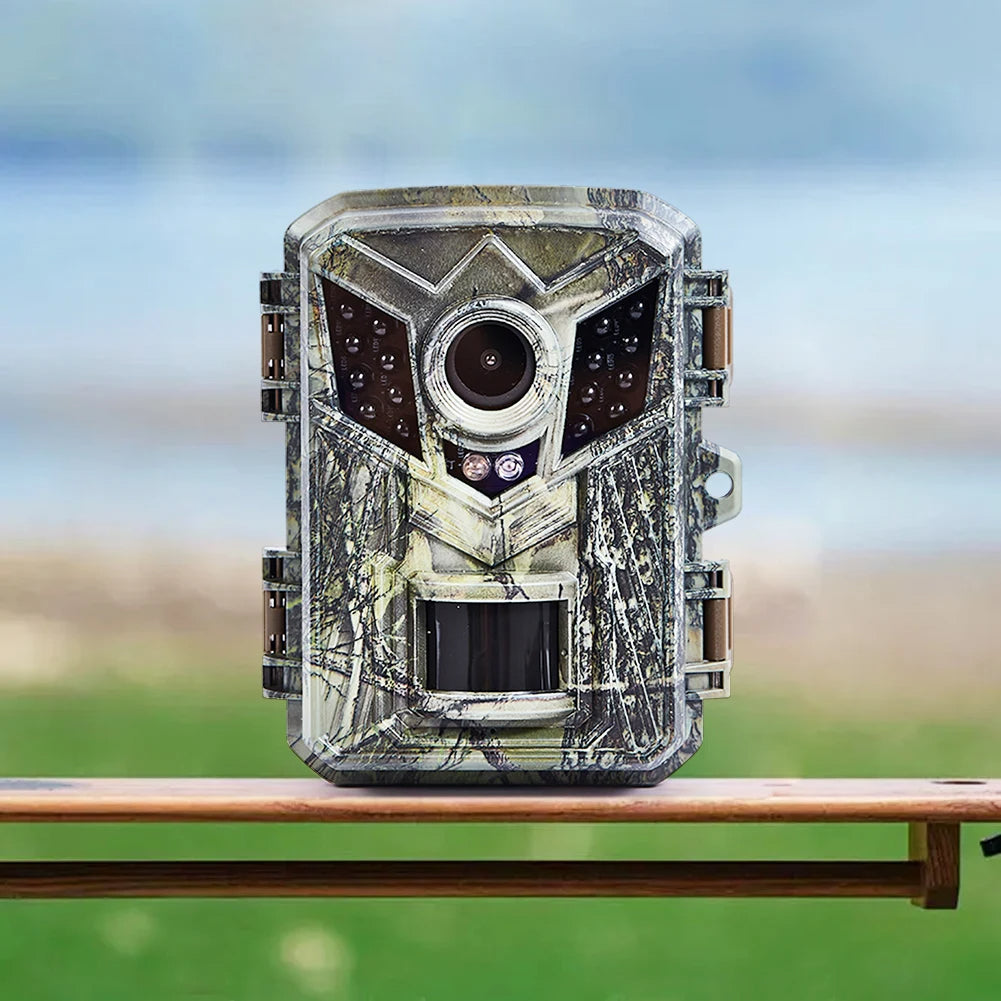 Nachtzicht Trailcamera 16MP met 1080P Video - Weerbestendig IP66 voor Outdoor Monitoring